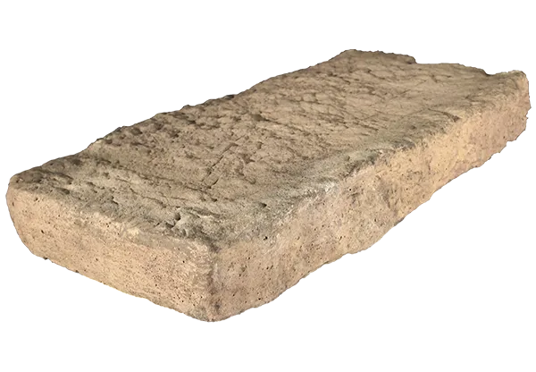 A Belvedere™ coping stone for wall caps featured in the Coping & Caps section.