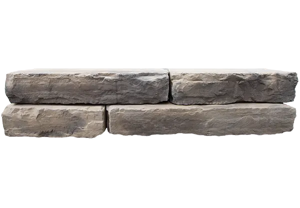 Rosetta Grand Ledge™ wall stones with layered ledgestone profile featured in the Walls section.