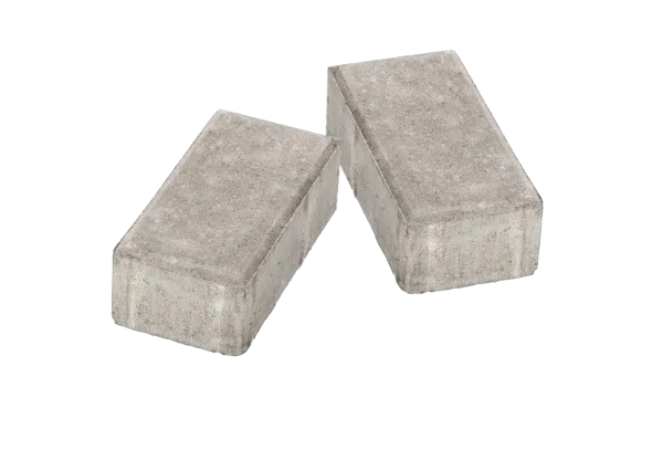 Holland Stone™ gray rectangular pavers featured in the Pavers section.